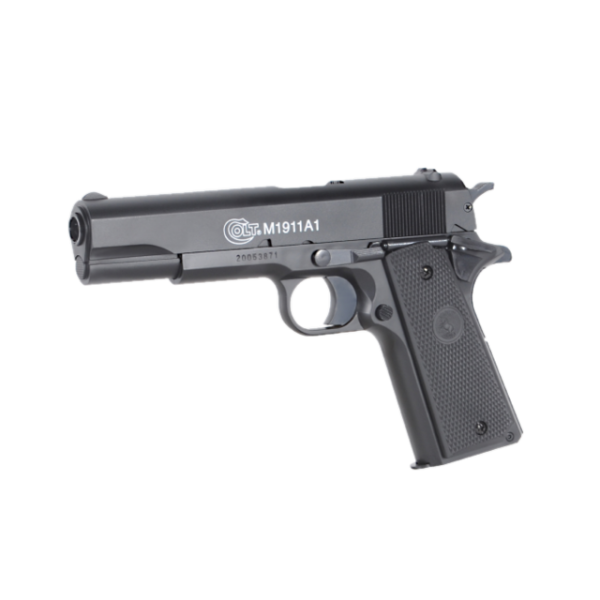 Pistol manual Airsoft, Colt 1911 HPA Metal Slide, Cybergun