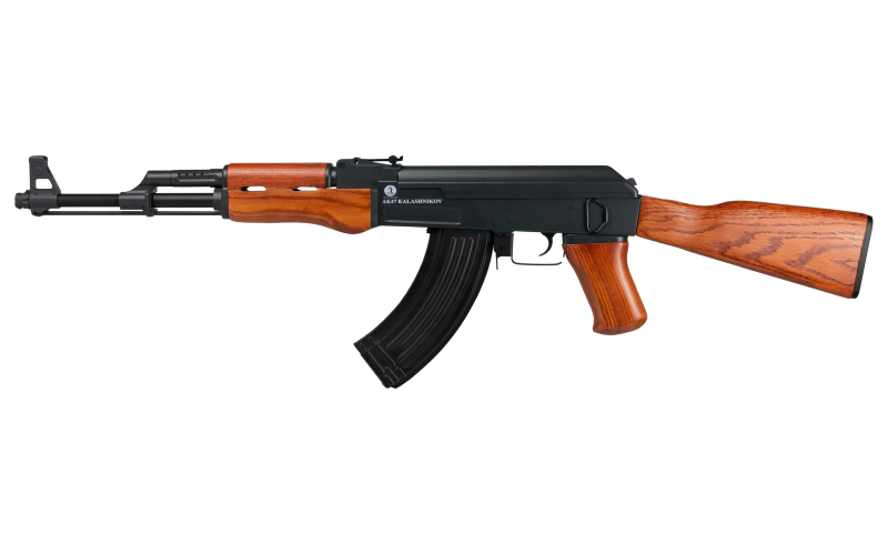 Pusca electrica Airsoft, AK47 BB Full Metal Lemn, Kalashnikov
