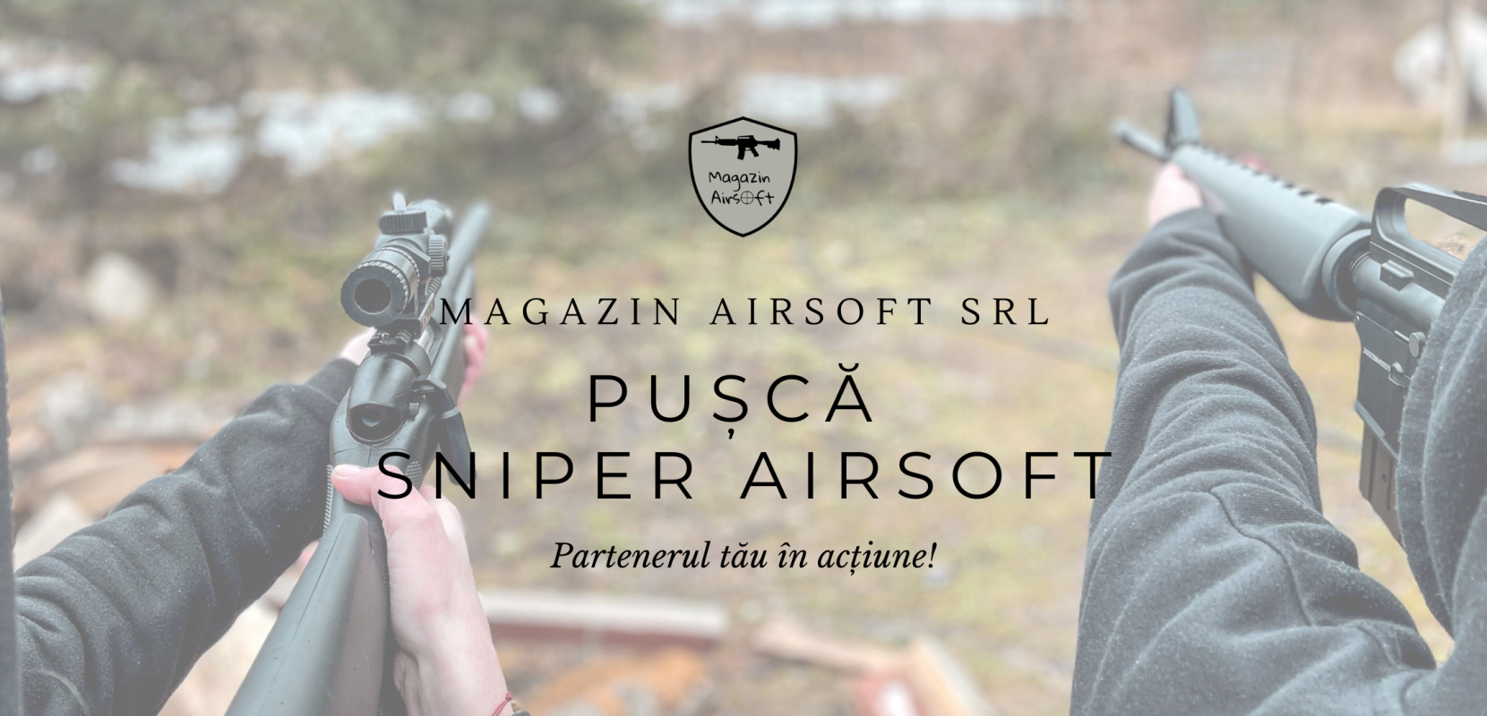 Pusca Sniper Airsoft