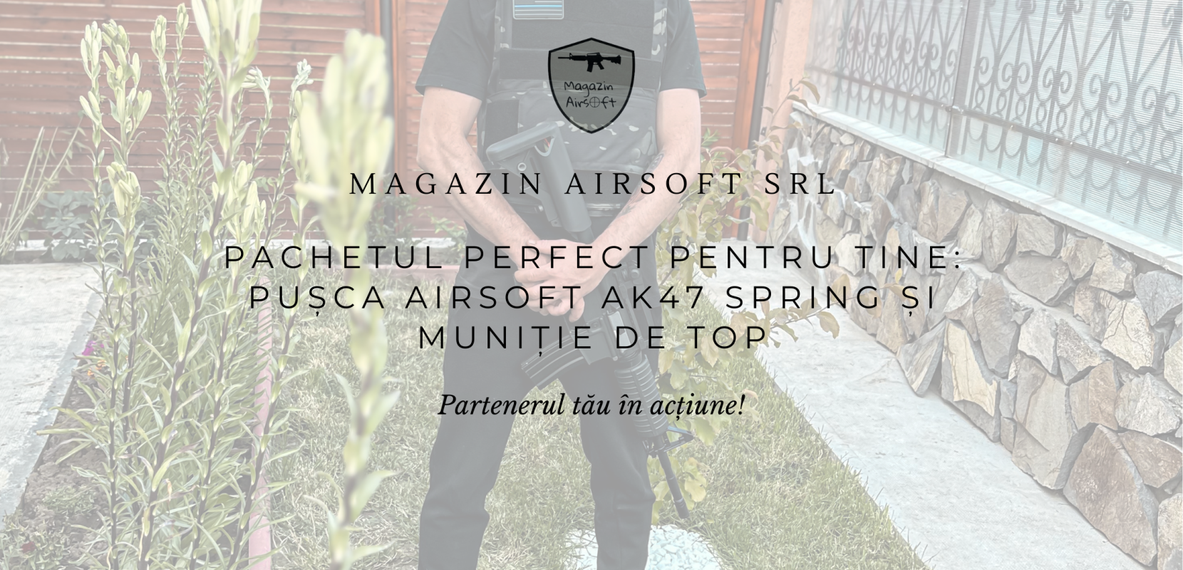 Pachetul perfect pentru Tine Pusca Airsoft AK47 Spring si munitie de top